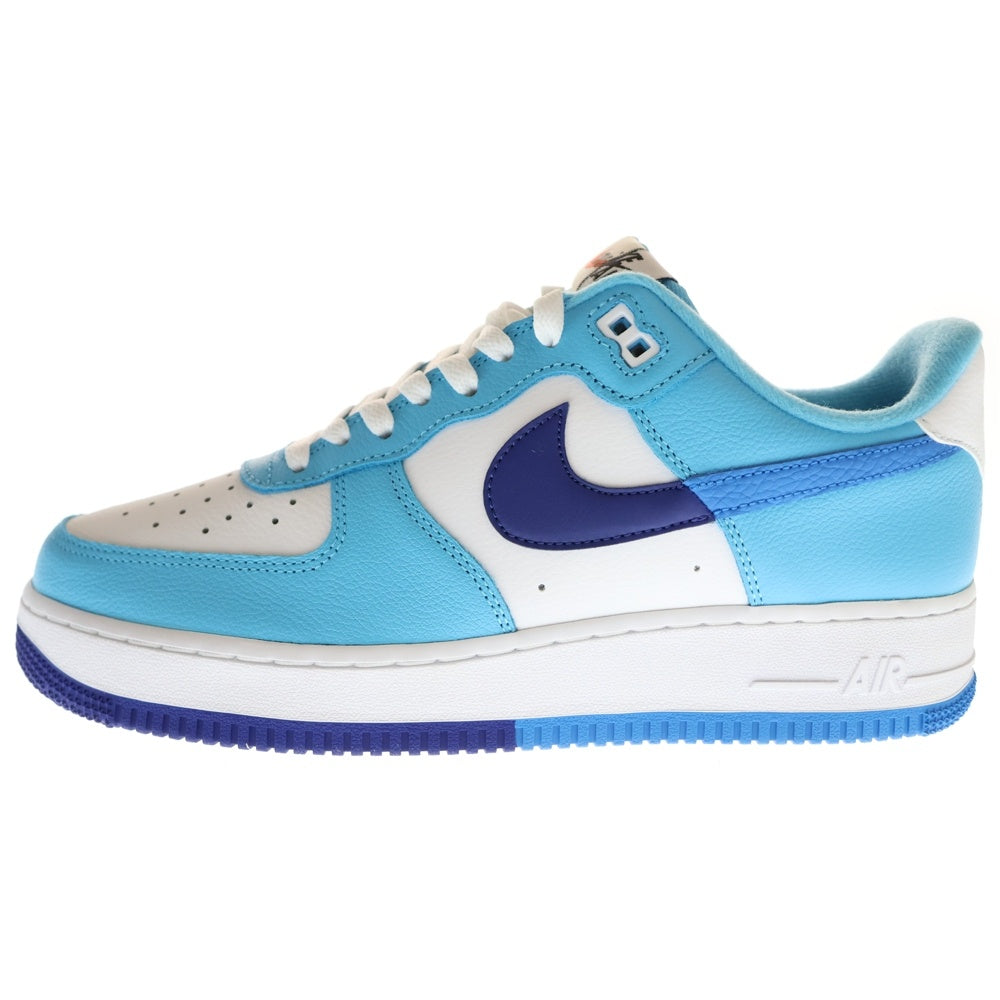 NIKE(ナイキ) AIR FORCE 1 07 LV8 LIGHT PHOTO BLUE エア フォース 1 ライトフォト ローカット スニーカー ホワイト/ブルー US9.5/27.5cm DZ2522-100