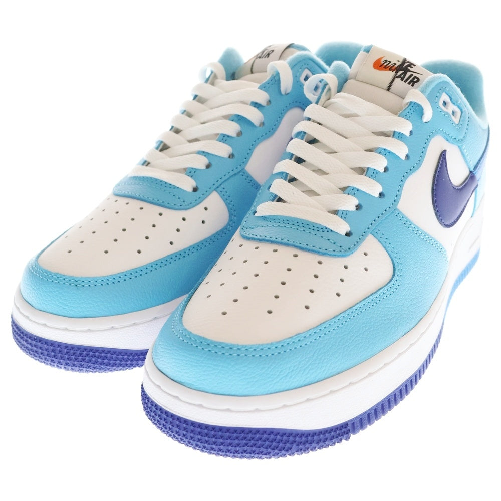 NIKE(ナイキ) AIR FORCE 1 07 LV8 LIGHT PHOTO BLUE エア フォース 1 ライトフォト ローカット スニーカー ホワイト/ブルー US9.5/27.5cm DZ2522-100