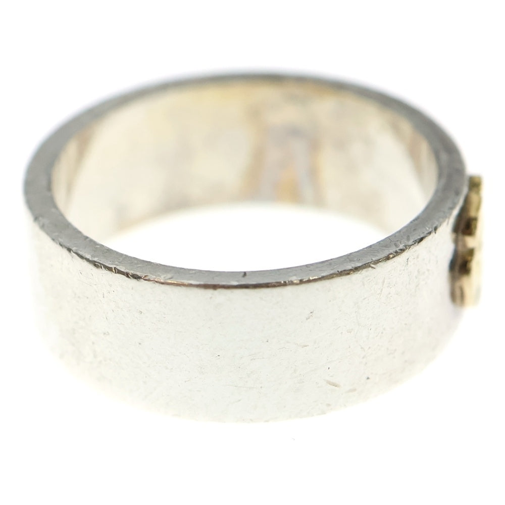 goro's(ゴローズ) ローズ平打ちリング シルバー/ゴールド