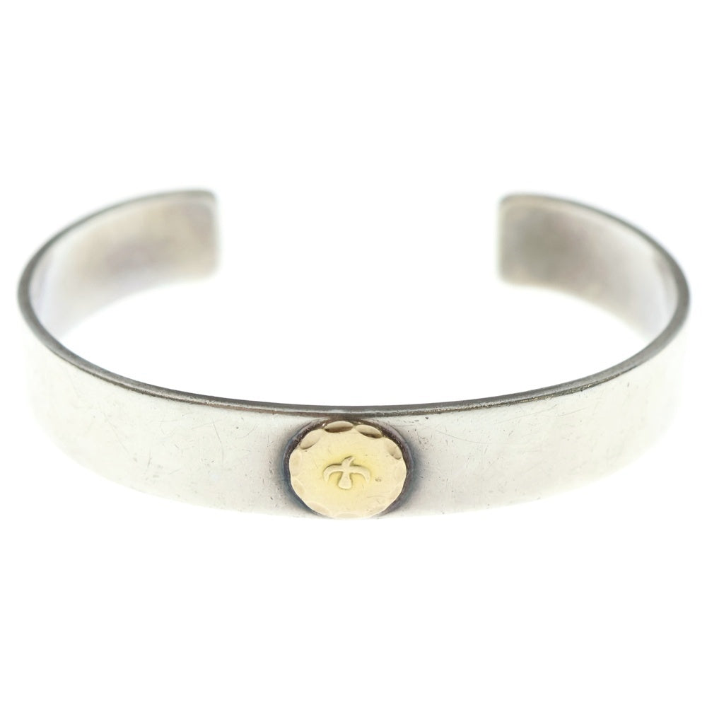 goro's(ゴローズ) 平打ちブレスM バングル シルバー/ゴールド