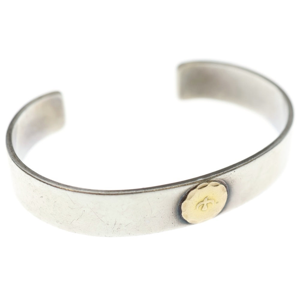 goro's(ゴローズ) 平打ちブレスM バングル シルバー/ゴールド