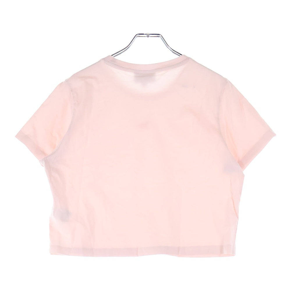 MAISON KITSUNE(メゾンキツネ) BABY FOX PATCH REGULAR TEE SHIRT ベイビー フォックス パッチ レギュラー Tシャツ 半袖カットソー レディース ピンク MW00105KJ0008