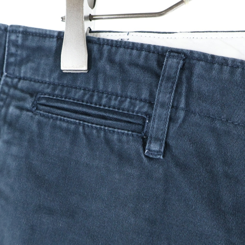 VISVIM(ヴィスヴィム) Back Belt Straight Chino Pants バックベルト ストレート チノパンツ ネイビー 0112305008004
