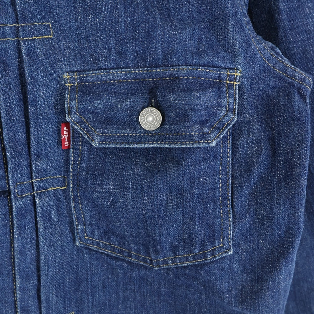 Levi's(リーバイス) 90S VINTAGE 7701SXX ボタン裏J02 1st ファースト 日本製復刻 フラップポケット スライドバックル ヴィンテージ デニムジャケット インディゴ