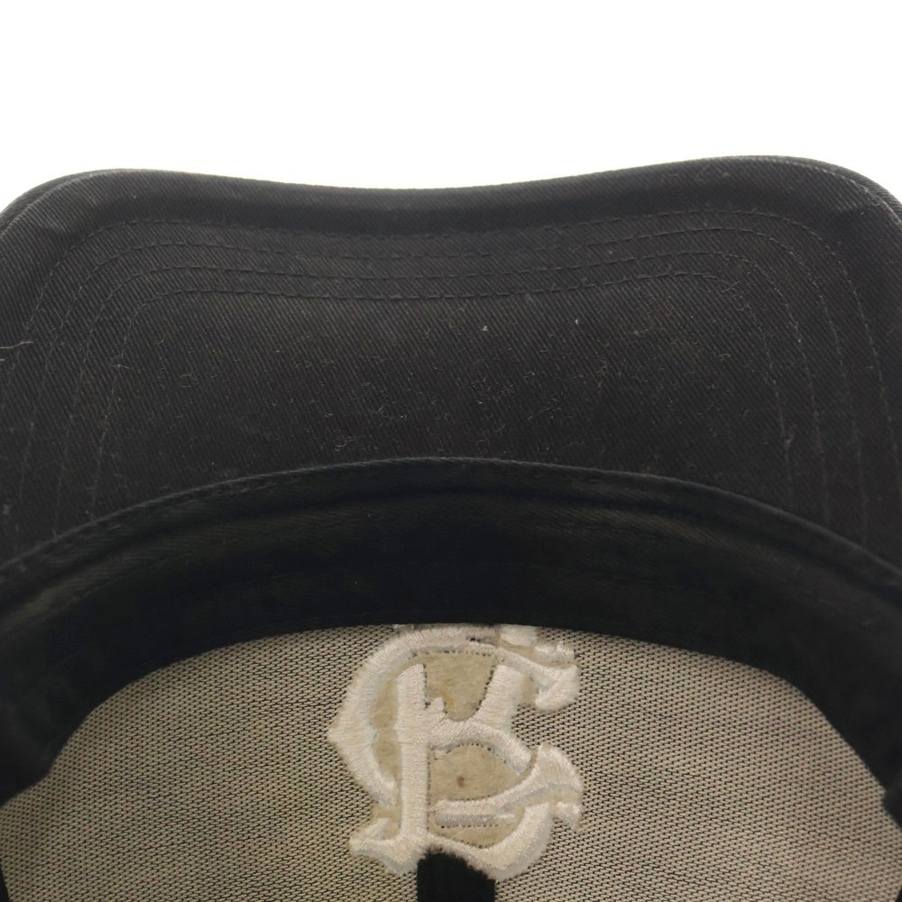 THE CRIMIE(ザ クライミー) エンブロイダリー ロゴ キャップ 帽子 ブラック CR1-02B3-CS02