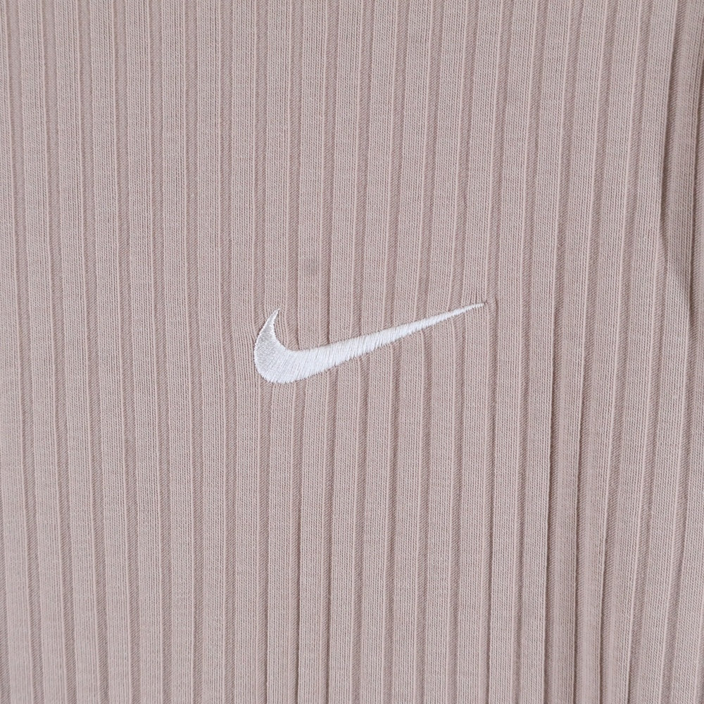 NIKE(ナイキ) W RIB JRSY LS TOP ウィメンズ リブジャージ ロングスリーブ トップ カットソー ピンク レディース DV7867-272