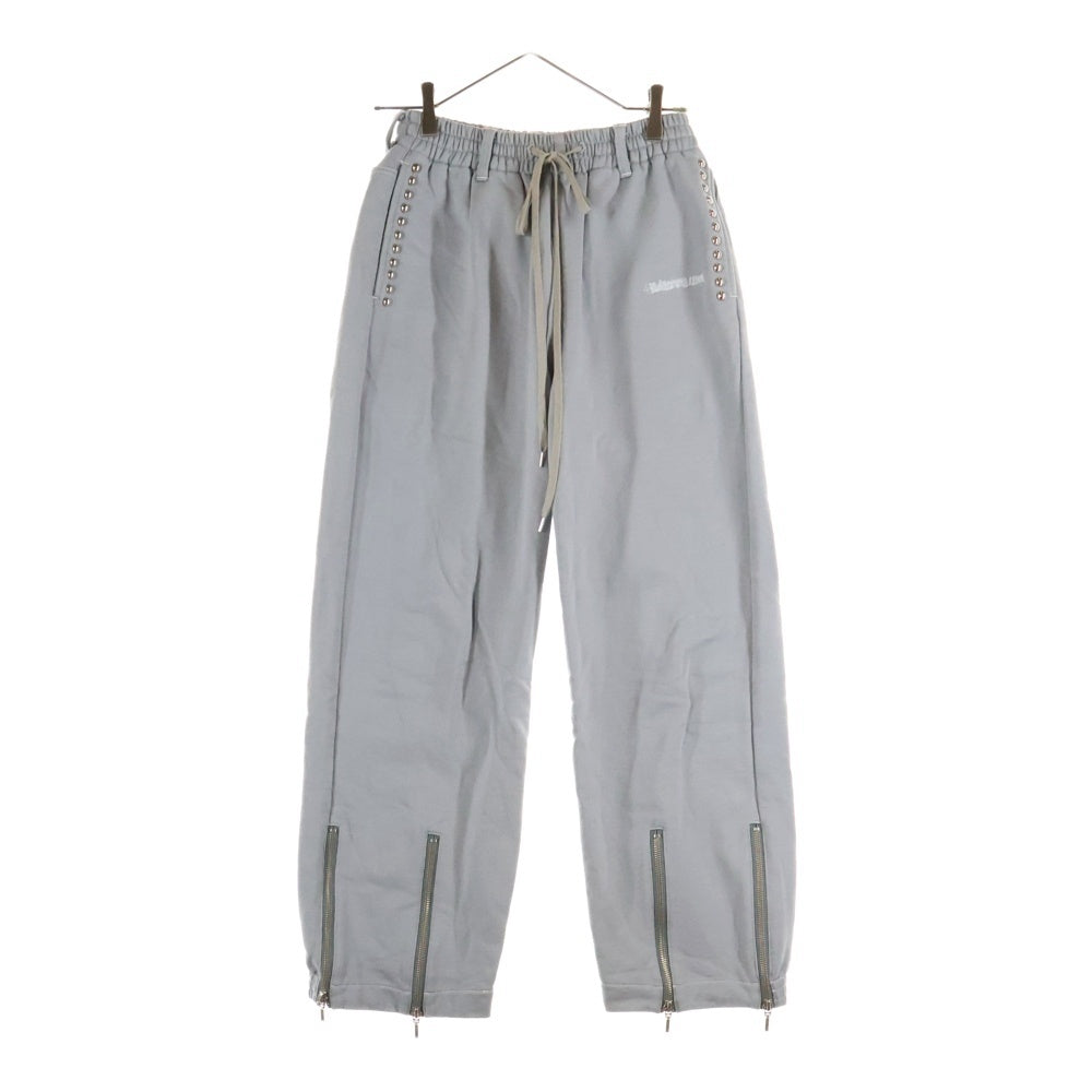 SYU.HOMME/FEMM(シュウ オム フェム) NU SWEAT PANTS ニュー リブジップアップ スウェットパンツ H22ss-17