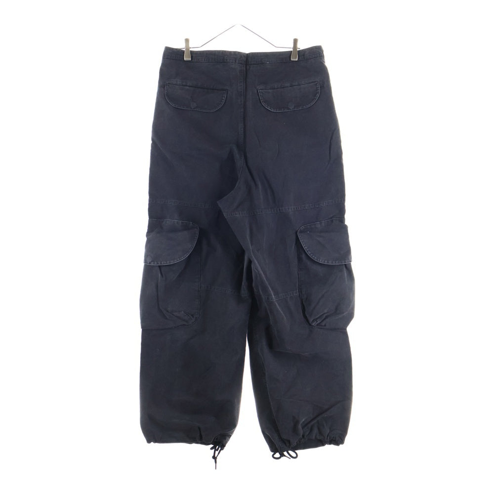 entire studios(エンタイア スタジオ) FREIGHT CARGO フレイト コットン カーゴパンツ ブラック ES2395