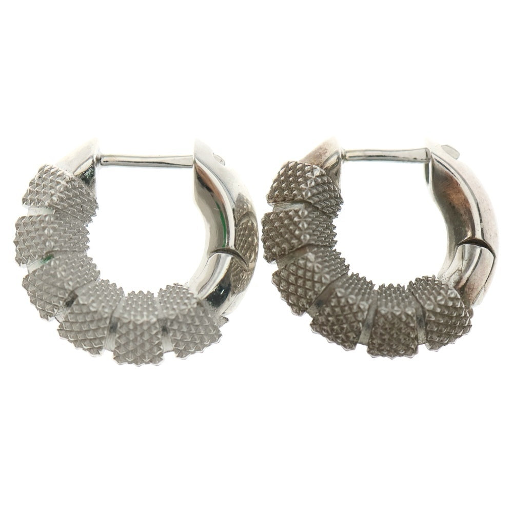 BOTTEGA VENETA(ボッテガヴェネタ) PEN HOOP EARRINGS ペンフープピアス シルバー 804901V50708117