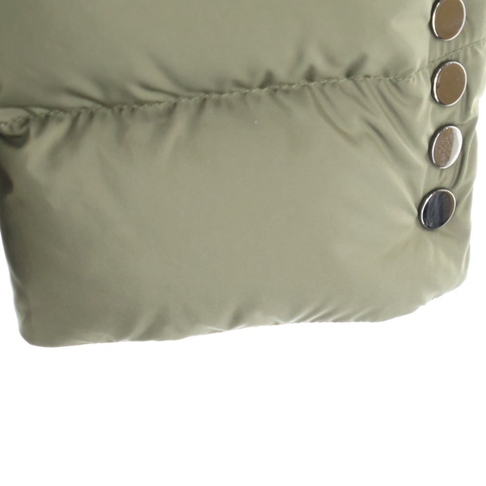 MONCLER(モンクレール) 24AW MALINVERN マリンヴェルニ フーデット ジップアップダウンジャケット カーキ