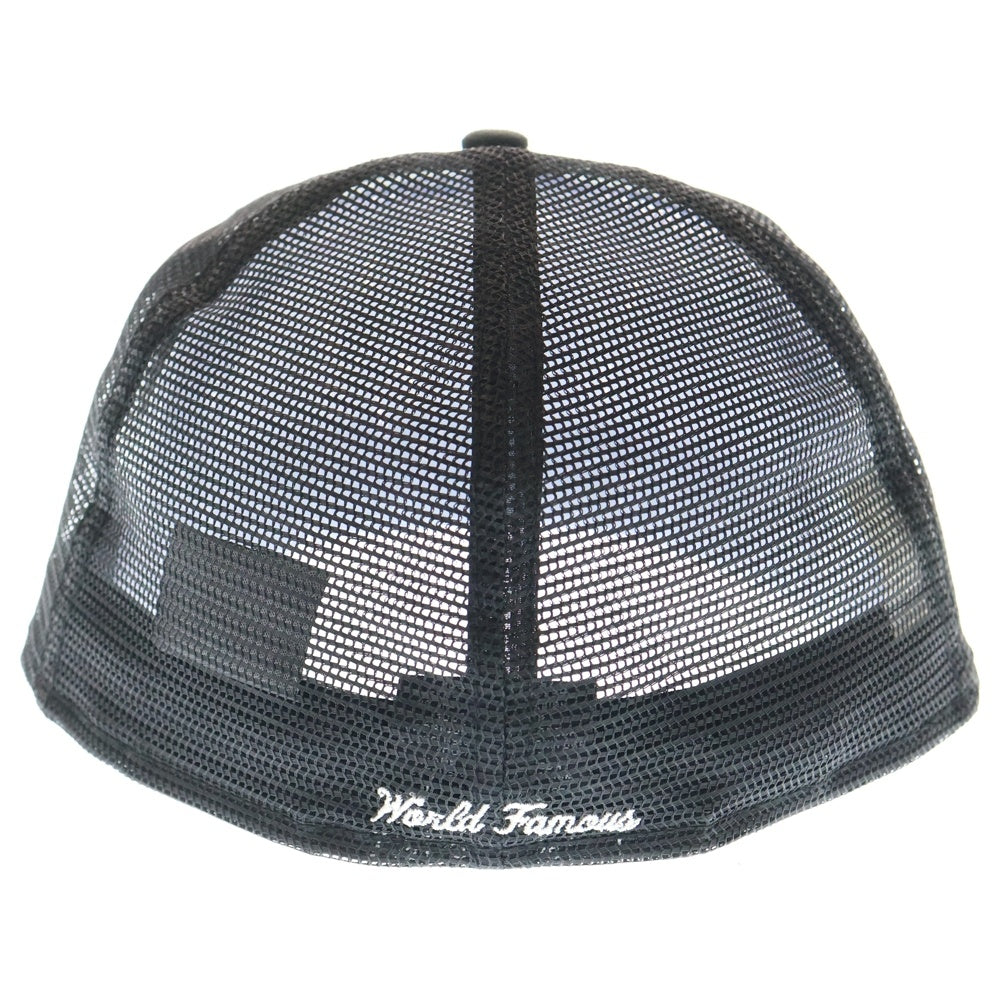 SUPREME(シュプリーム) 22SS ×NEW ERA Box Logo Cap ニューエラ ボックスロゴ メッシュベースボールキャップ ブラック