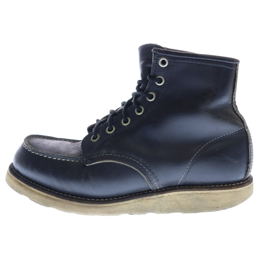RED WING(レッド ウイング) 6-inch Classic Moc シックスインチ クラシックモック ハイカットレザーシューズ ブーツ ブラック 8179