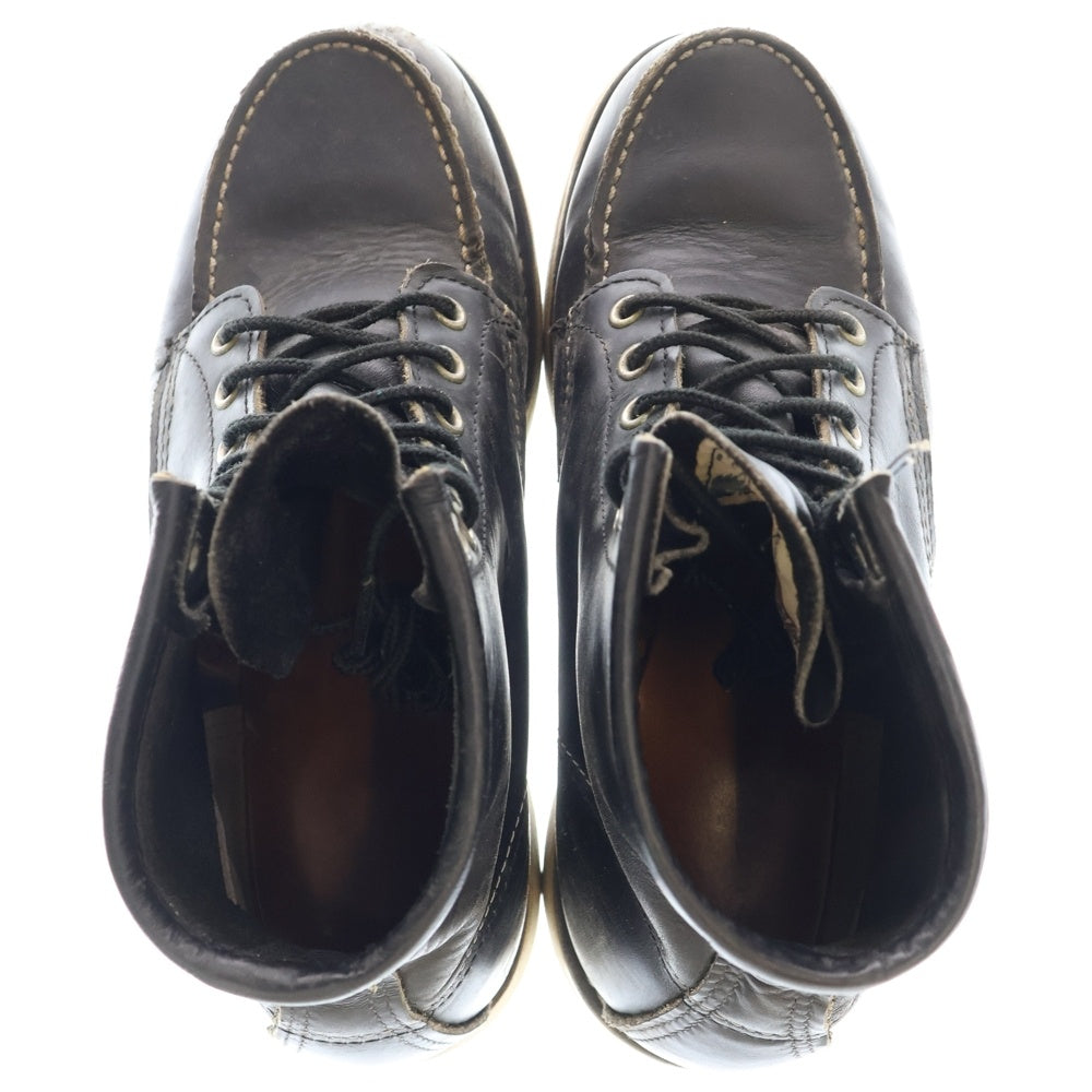 RED WING(レッド ウイング) 6-inch Classic Moc シックスインチ クラシックモック ハイカットレザーシューズ ブーツ ブラック 8179
