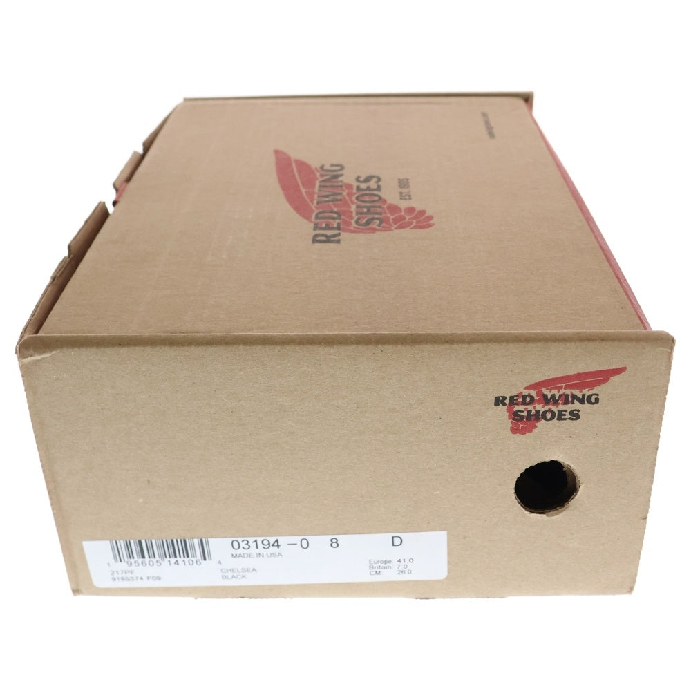 RED WING(レッド ウイング) 6-inch Classic Moc シックスインチ クラシックモック ハイカットレザーシューズ ブーツ ブラック 8179