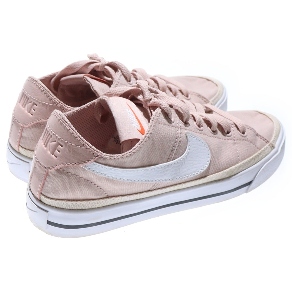 NIKE(ナイキ) COURT LEGACY CANVAS コート レガシー キャンバス ローカットスニーカー レディース ピンク US6/23cm CZ0294-602