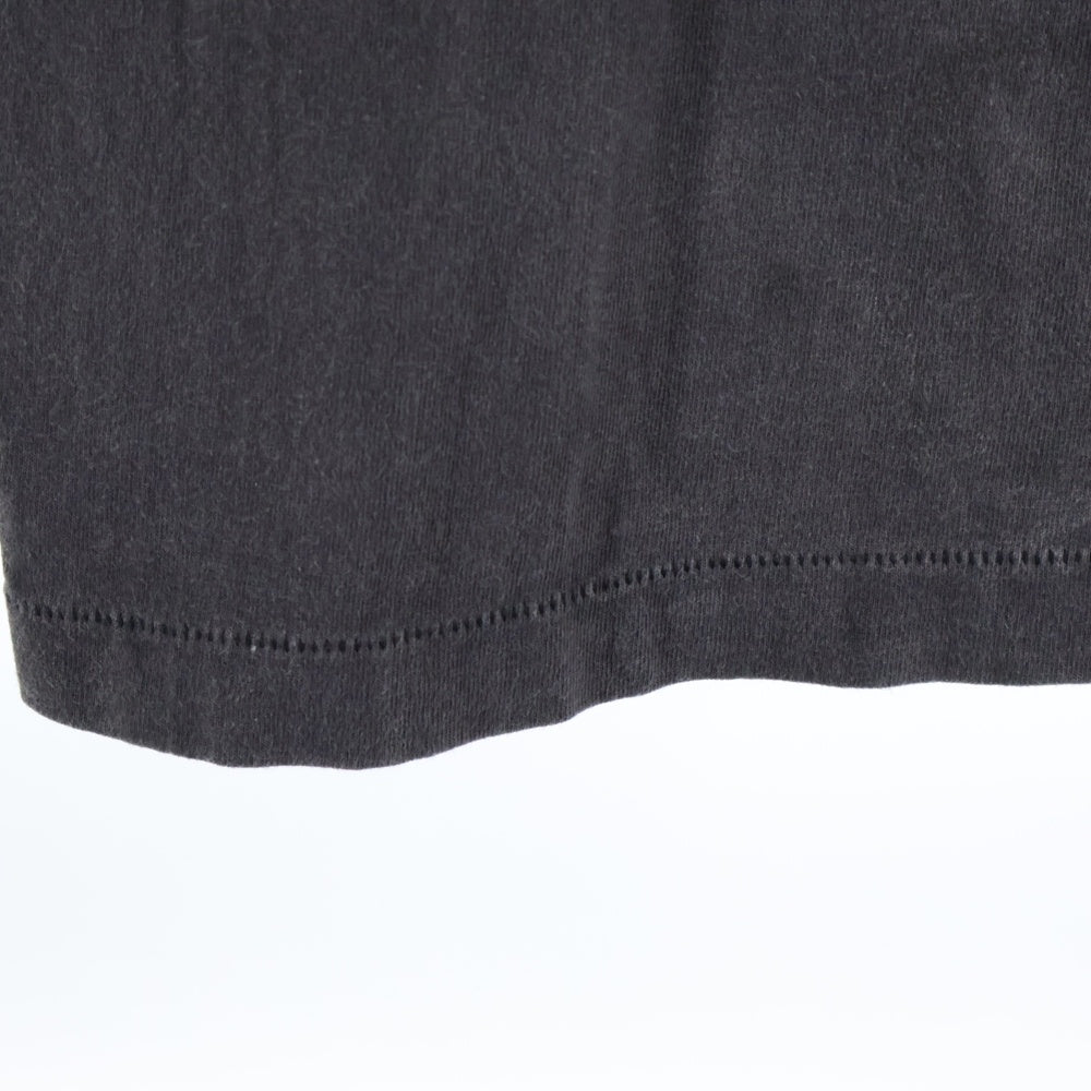 SAINT MICHAEL(セントマイケル) 22SS TEE ANCHOR アンカープリント クルーネック半袖Tシャツカットソー チャコールグレー SM-S22-0000-009