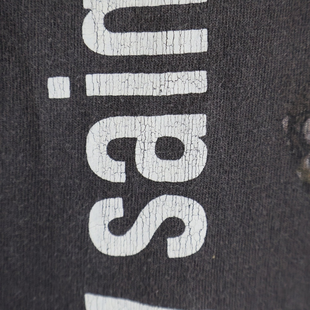 SAINT MICHAEL(セントマイケル) 22SS TEE ANCHOR アンカープリント クルーネック半袖Tシャツカットソー チャコールグレー SM-S22-0000-009