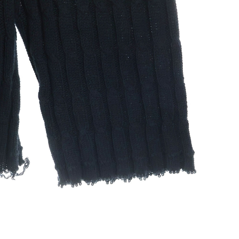 BASICKS(ベイシックス) ハーフジップ ニット セーター ブラック S0-0807