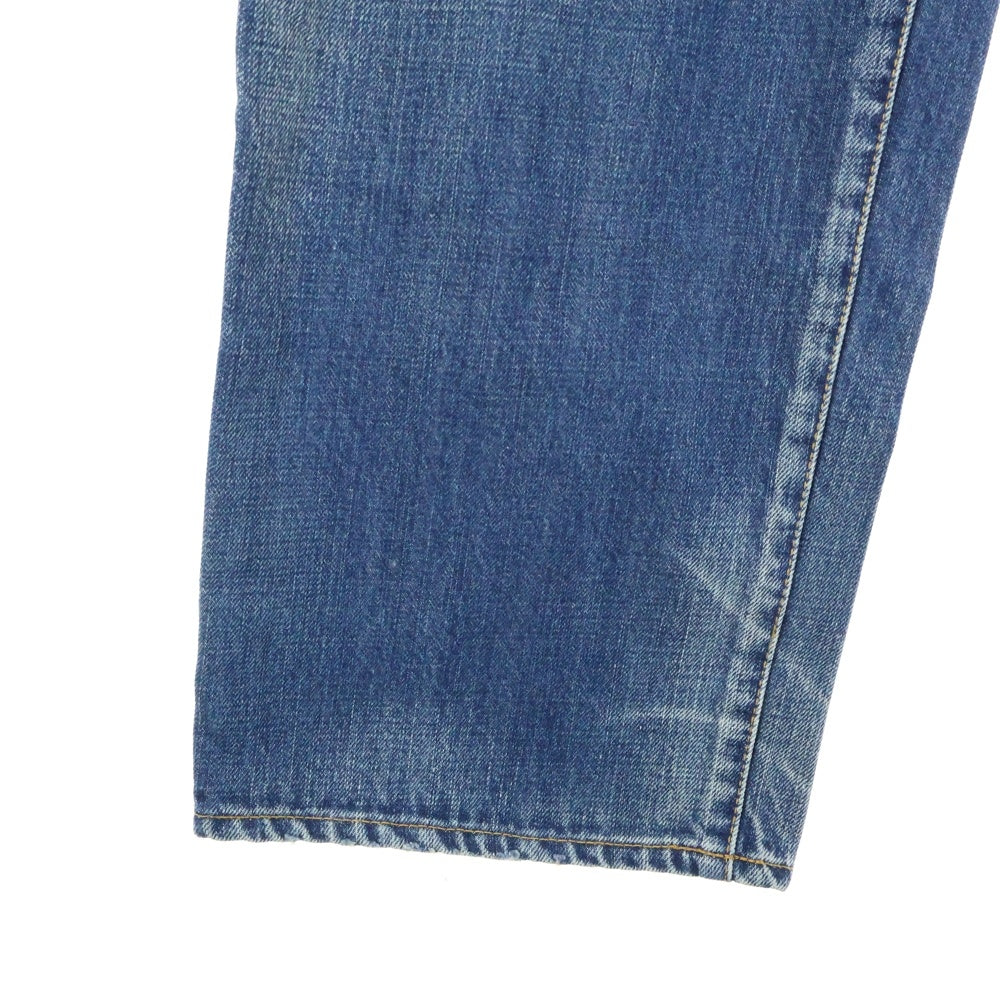 kolor(カラー) 12AW ストレートデニム パンツ インディゴ 12WCM‐P21115S