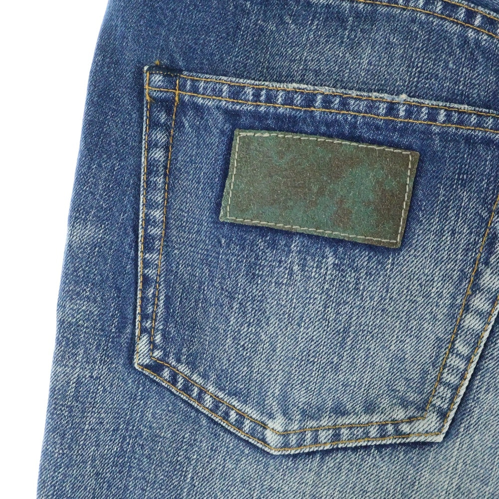 kolor(カラー) 12AW ストレートデニム パンツ インディゴ 12WCM‐P21115S