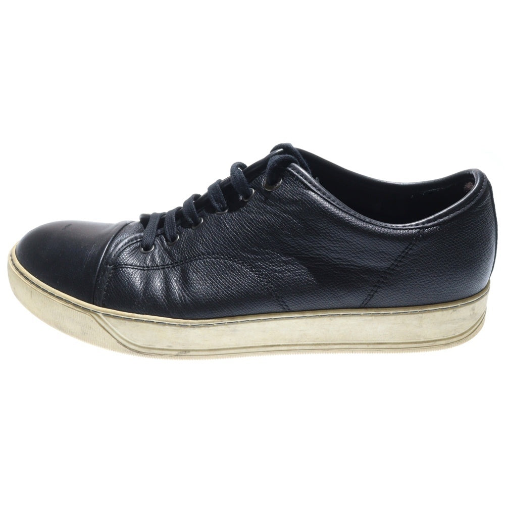 LANVIN(ランバン) レザー ローカットスニーカー ブラック