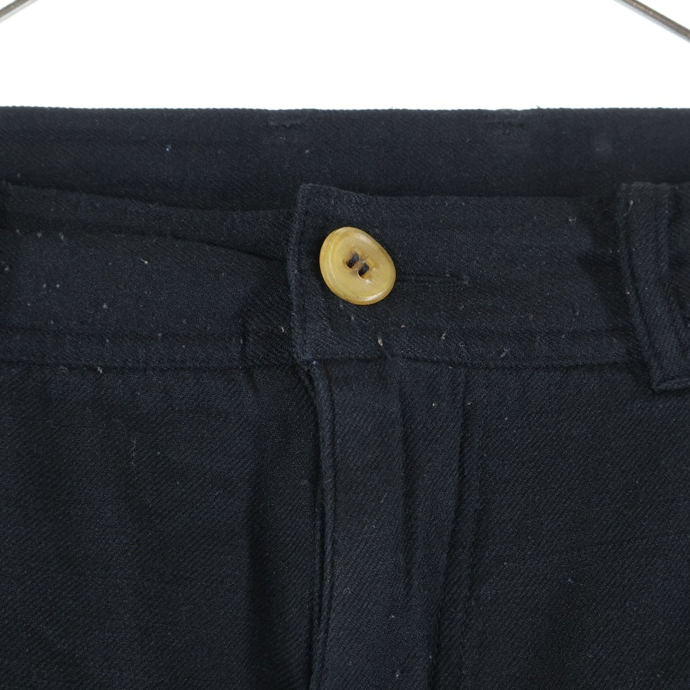 COMME des GARCONS HOMME PLUS(コムデギャルソンオムプリュス) 05AW AD2005 ポリ縮 サイドアジャスター パンツ PP‐P018