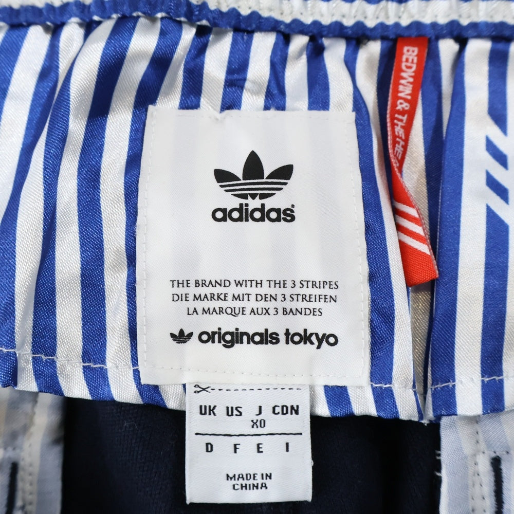 adidas(アディダス) x Bedwin and the Heartbreakers BW Trackpant ベドウィン アンド ザ ハートブレイカーズ トラックパンツ ネイビー G84641