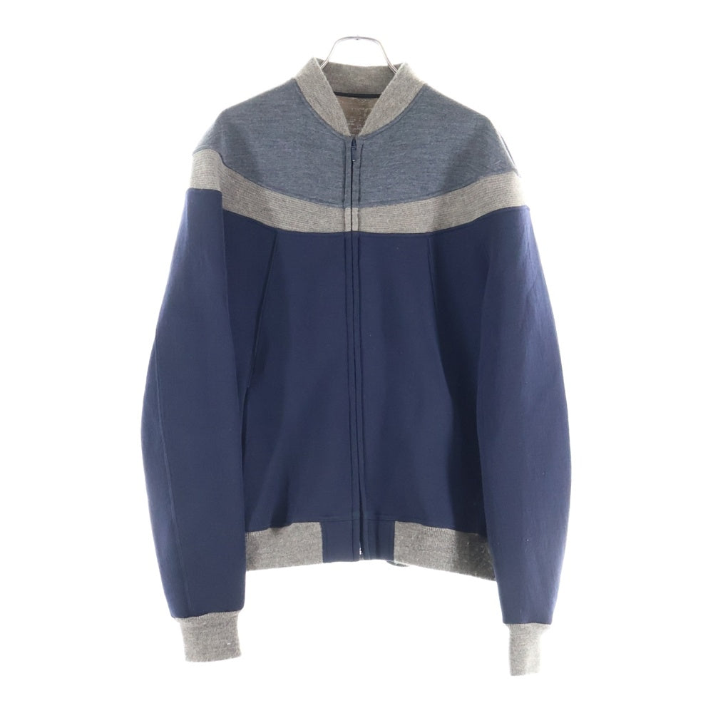 kolor(カラー) 14AW ダンボールニット切り替え ジップアップ ウールブルゾン ジャケット マルチカラー 14WCM-T02201