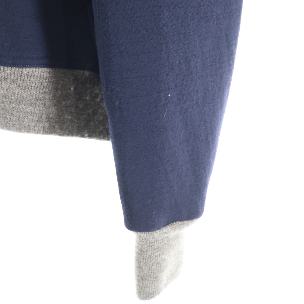 kolor(カラー) 14AW ダンボールニット切り替え ジップアップ ウールブルゾン ジャケット マルチカラー 14WCM-T02201