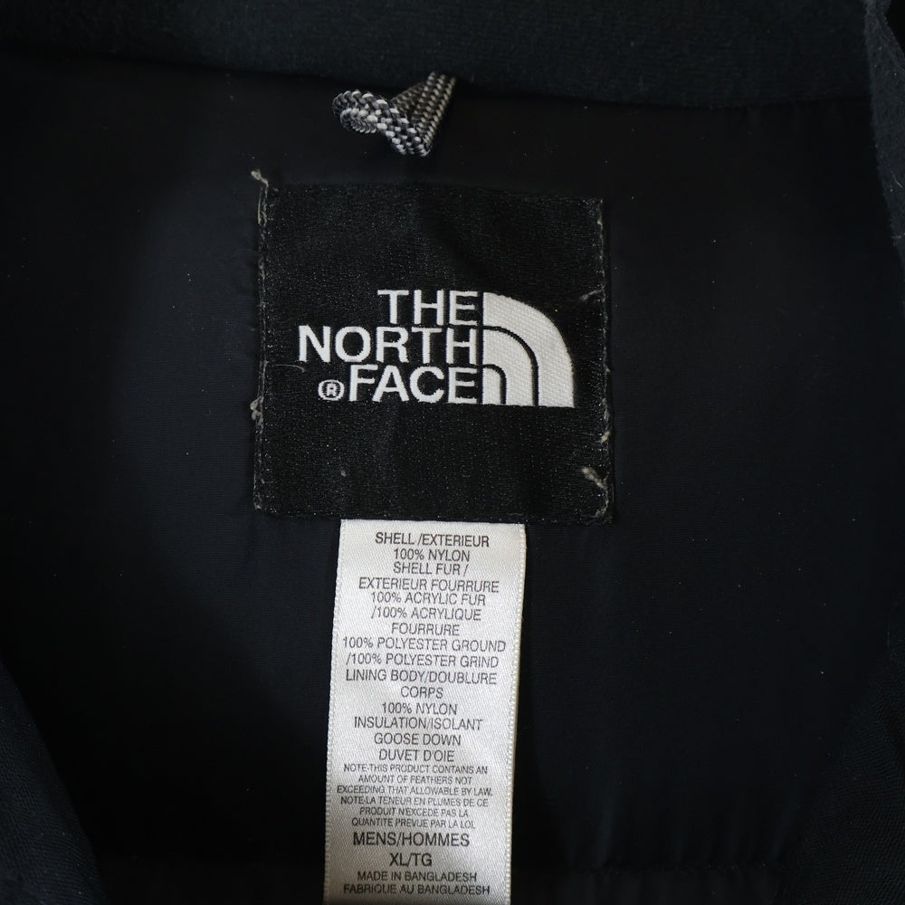 THE NORTH FACE(ザノースフェイス) MCMURDO PARKA マクマリードパーカー ファーフーデッド ダウンジャケット コート ブラック ND01358