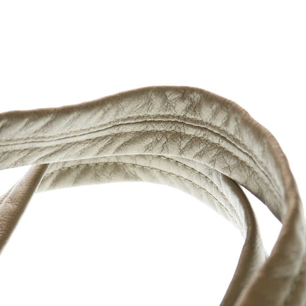 MARC BY MARC JACOBS(マーク バイ マーク ジェイコブス) ロゴデザインターンロック マルチポケット ハンドバッグ ゴールド