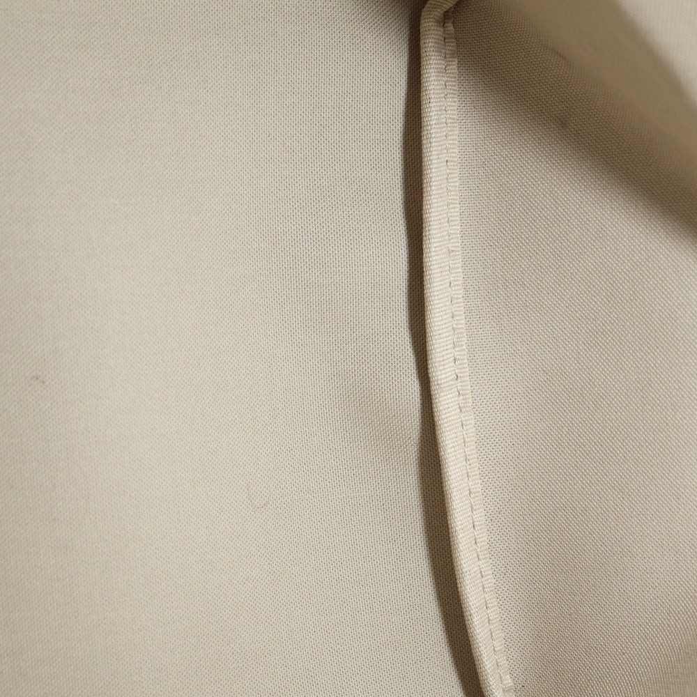 herve chapelier(エルベシャプリエ) 舟形 キャビアスキン ロゴデザイン金具 レザートートバッグ ブラウン/オレンジ