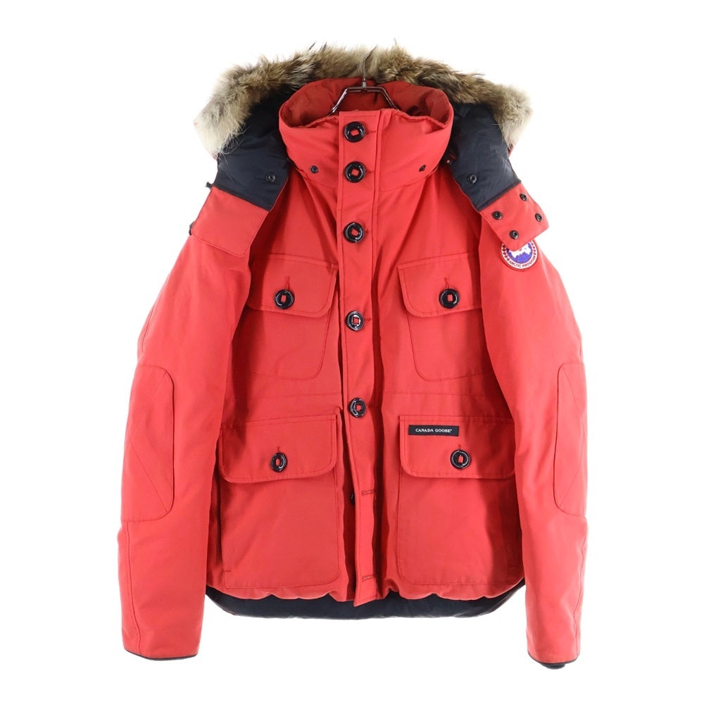 CANADA GOOSE(カナダグース) RUSSELL PARKA ラッセル ファーフーデッド ダウンジャケット パーカー レッド 2301JM