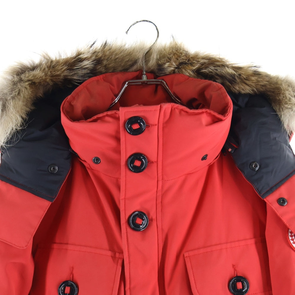 CANADA GOOSE(カナダグース) RUSSELL PARKA ラッセル ファーフーデッド ダウンジャケット パーカー レッド 2301JM