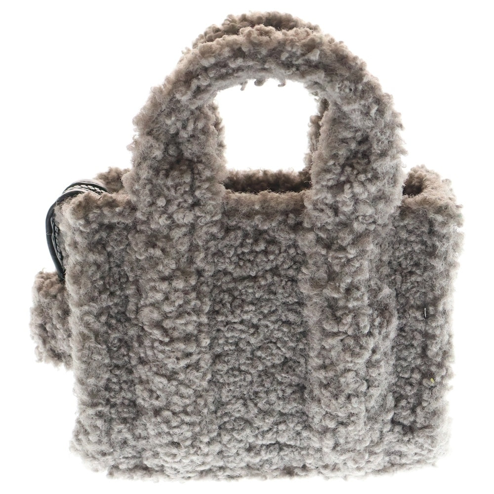 MARC JACOBS(マークジェイコブス) TEDDY テディ 2WAY ハンド ショルダー バッグ レディース グレー H011M12FA22