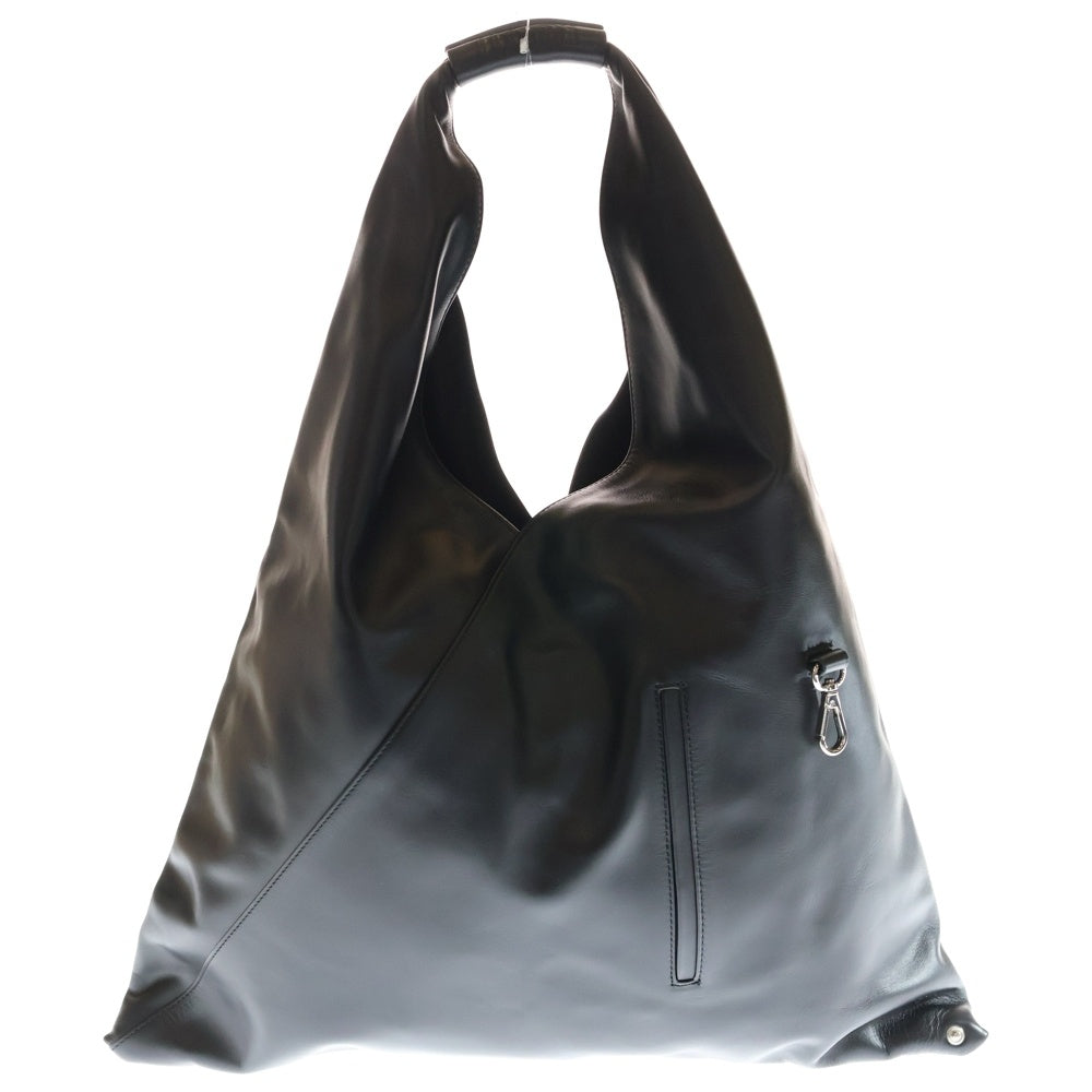 MM6 Maison Margiela(エムエムシックスメゾンマルジェラ) JAPANESE ジャパニーズ レザー トートバッグ ブラック レディース S54WD0039 P6418