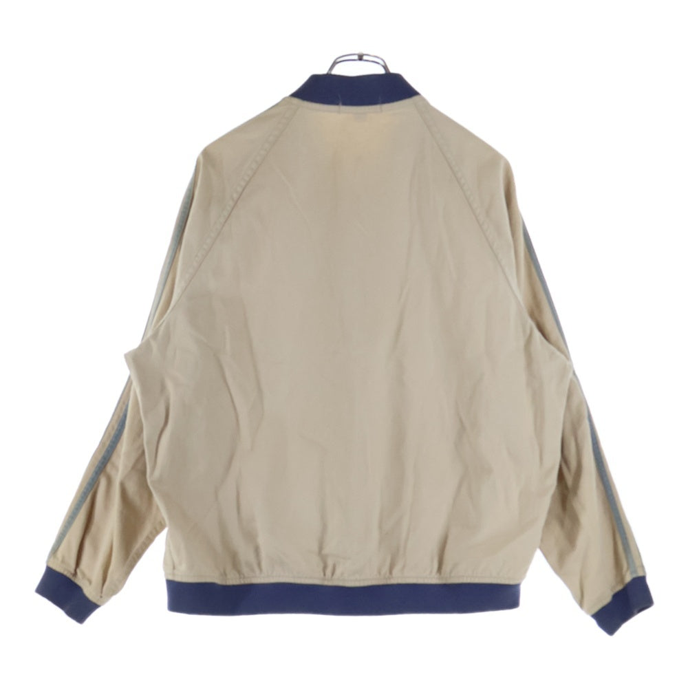 BROOKS BROTHERS(ブルックス ブラザーズ) 70S VINTAGE LIGHT WEIGHT BOMBER JACKET ヴィンテージ ライトウェイト ダブルポケット ジップアップ ボンバージャケット ベージュ