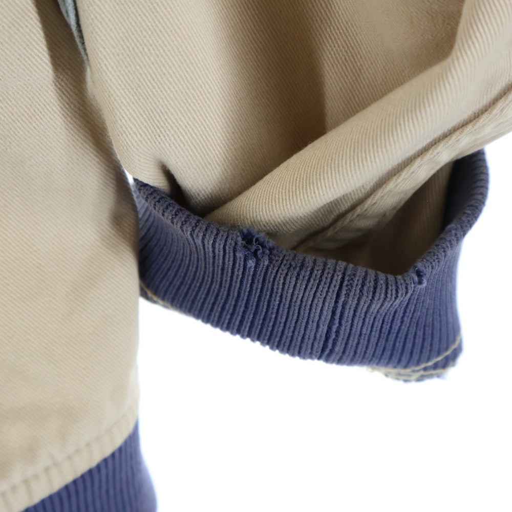 BROOKS BROTHERS(ブルックス ブラザーズ) 70S VINTAGE LIGHT WEIGHT BOMBER JACKET ヴィンテージ ライトウェイト ダブルポケット ジップアップ ボンバージャケット ベージュ