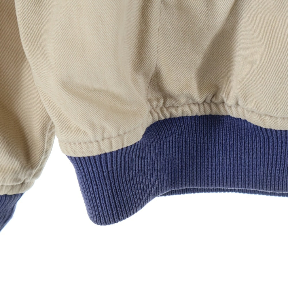 BROOKS BROTHERS(ブルックス ブラザーズ) 70S VINTAGE LIGHT WEIGHT BOMBER JACKET ヴィンテージ ライトウェイト ダブルポケット ジップアップ ボンバージャケット ベージュ