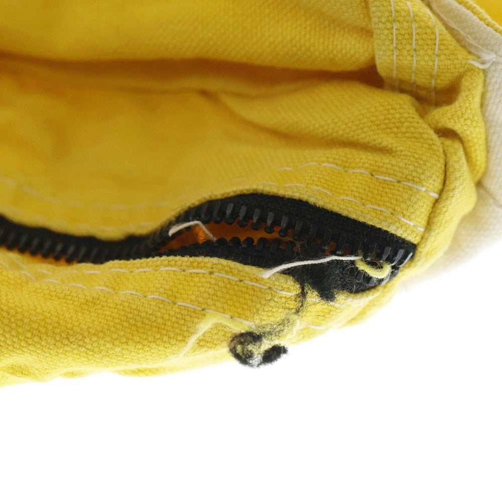 VINTAGE(ヴィンテージ) 60S VINTAGE STATEN ISLAND ADVANCE NEWS PAPER SHOULDER BAG ヴィンテージ スタテン アイランド アドバンス ニュース ペーパー バック イエロー