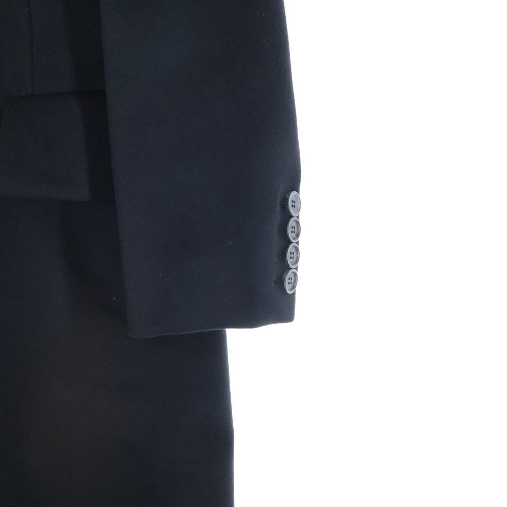 miumiu(ミュウミュウ) BLACK SINGLE BREASTED COAT シングルブレスト ウールコート ジャケット ブラック MS1987