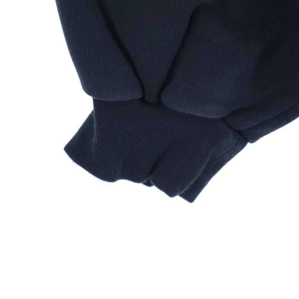 BALENCIAGA(バレンシアガ) 23SS ×adidas LARGE HOODIE OVERSIZED アディダス ロゴプリント オーバーサイズ スウェット プルオーバーパーカー ブラック 712396 TNVA9