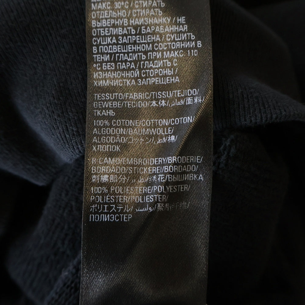 BALENCIAGA(バレンシアガ) 23SS ×adidas LARGE HOODIE OVERSIZED アディダス ロゴプリント オーバーサイズ スウェット プルオーバーパーカー ブラック 712396 TNVA9