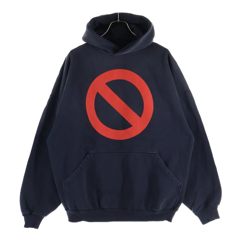 BALENCIAGA(バレンシアガ) 24AW BFRND SERIES コネクテッド パスネックレス付き スウェット プルオーバーパーカー ブラック 739024 TQVG7