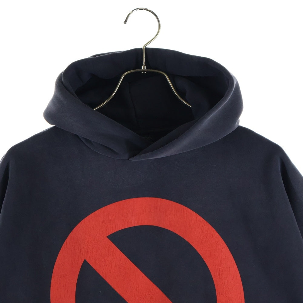 BALENCIAGA(バレンシアガ) 24AW BFRND SERIES コネクテッド パスネックレス付き スウェット プルオーバーパーカー ブラック 739024 TQVG7