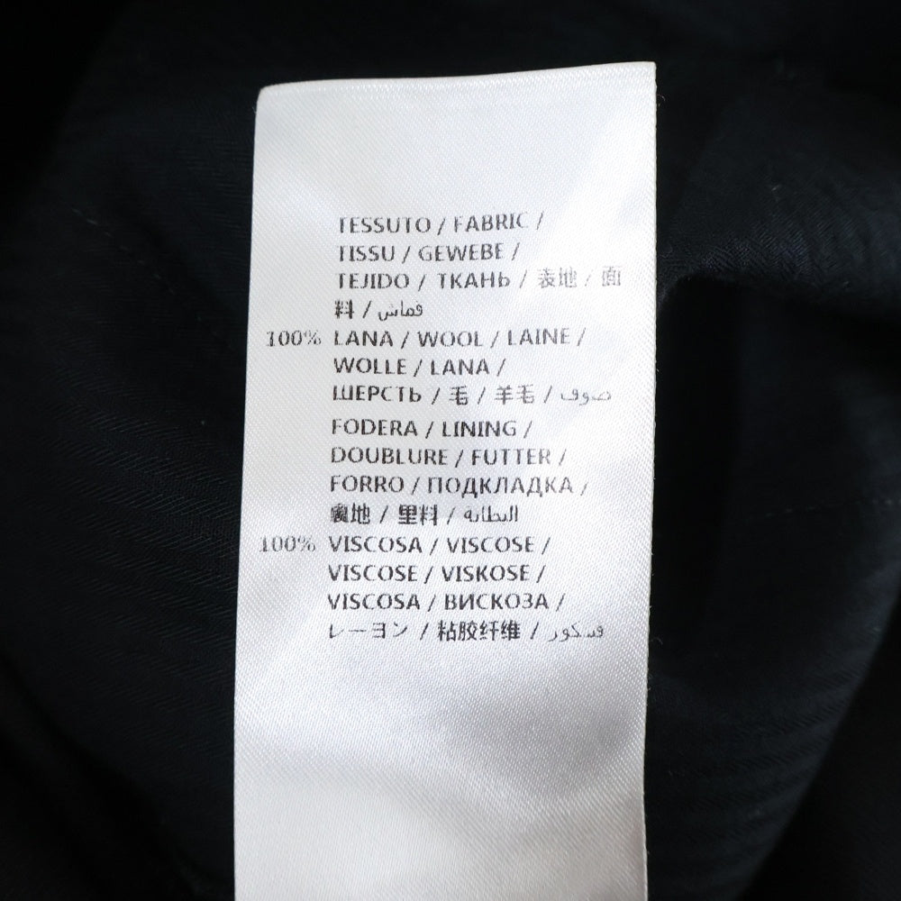 STELLA McCARTNEY(ステラマッカートニー) ウール テーパード スラックスパンツ ブラック 505352