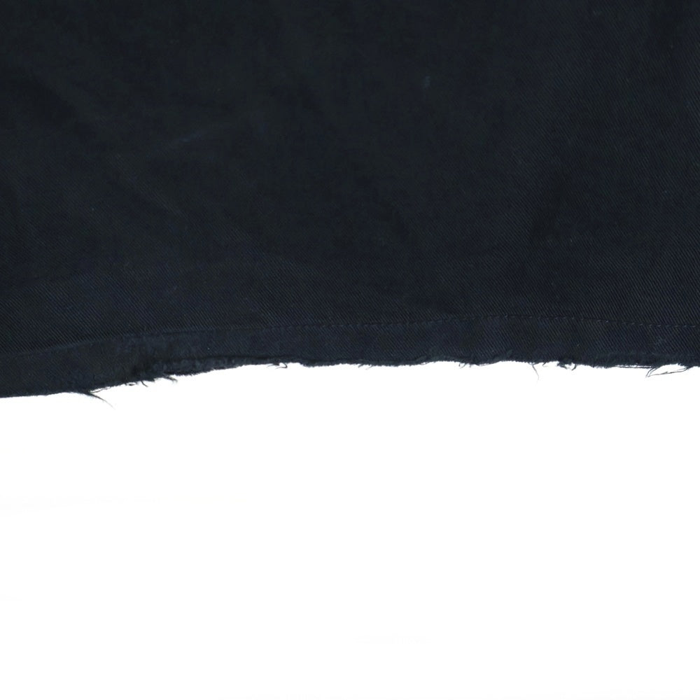 BALENCIAGA(バレンシアガ) 17AW コットン エラスティック ワイドチノパンツ ブラック 485922 TVE15