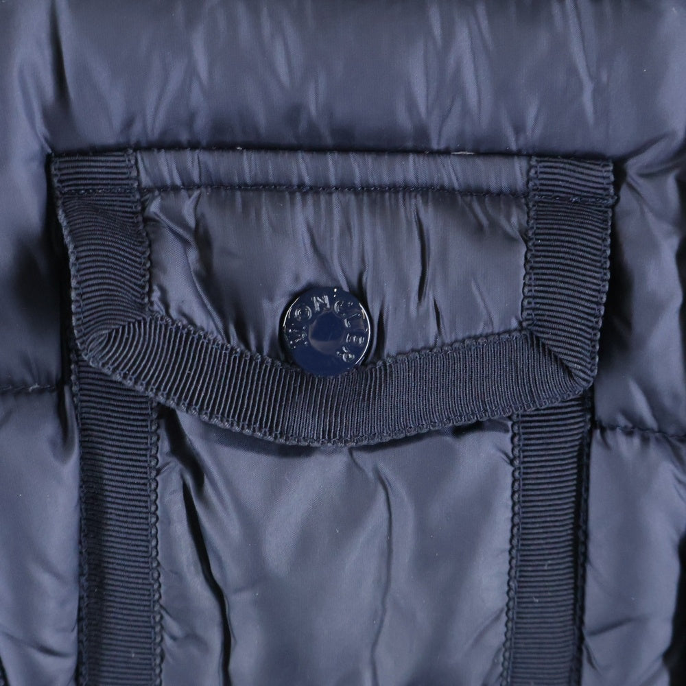 MONCLER(モンクレール) HERMINE エルミンヌ ジップアップ ダウンコート レディース ネイビー 420934933905