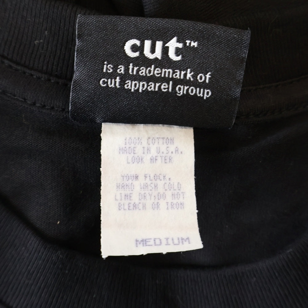 VINTAGE(ヴィンテージ) 00S VINTAGE KILL BILL REVENGE IS NEVER A STRAIGHT LINE 2003 CUT キルビル リベンジイズネヴァーアストレイトライン 両面プリント ムービー半袖Tシャツ