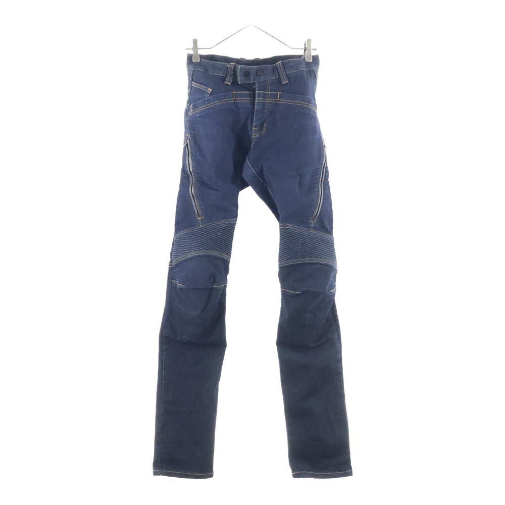 KADOYA(カドヤ) バイカー デニム パンツ インディゴ レディース